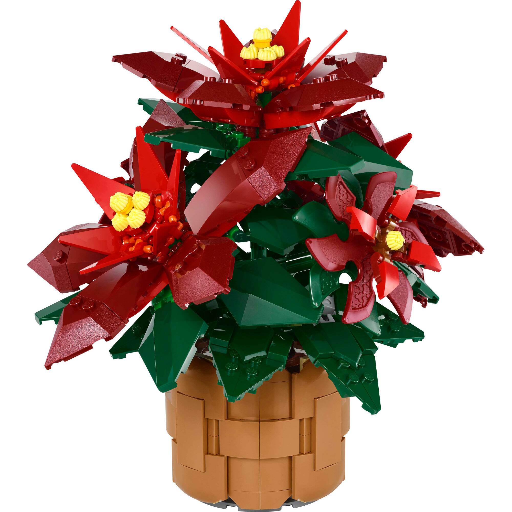 LEGO® Botanicals Poinsettia Plant Decor Building Set 10370